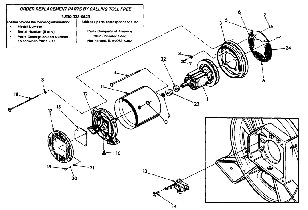 Generator Diagram and Parts List for 9160-2-4W115C  Briggs and Stratton Generator